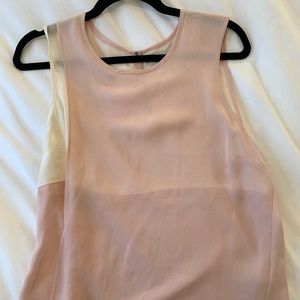 ALC Pink & White Summer Top